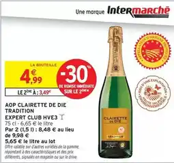Intermarché Express Signal - aop clairette de die tradition offre