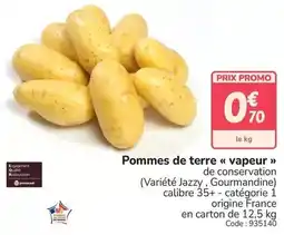 Promocash Promo - pommes de terre offre
