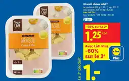 Lidl Toque du chef - girasol chèvre miel offre