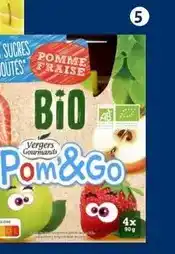 Lidl Vergers gourmands - sans sucres ajoutés bio offre