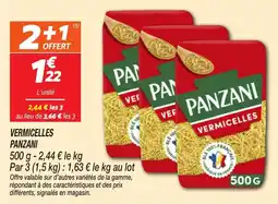 Netto Vermicelles panzani offre