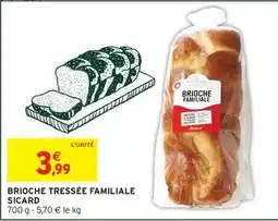 Intermarché Express Brioche tressée familiale offre
