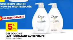 Stokomani Gel douche lait hydratant avec pompe offre
