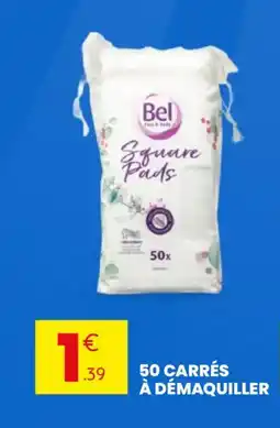 Stokomani 50 carrés à démaquiller offre