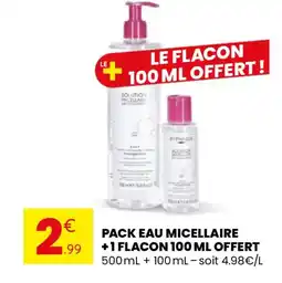 Stokomani Pack eau micellaire +1 flacon offre