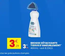 Stokomani Brosse détachante tissus d'ameublement offre