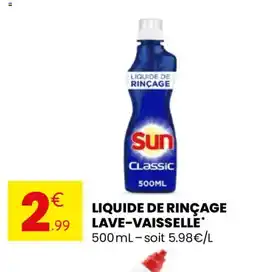 Stokomani Liquide de rinçage lave-vaisselle offre