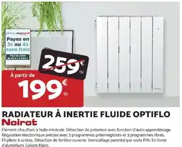 Bricomarché Radiateur à inertie fluide optiflo offre