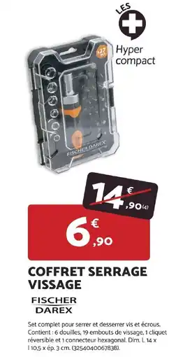Bricomarché Coffret serrage vissage offre