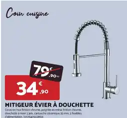 Bricomarché Mitigeur évier à douchette offre