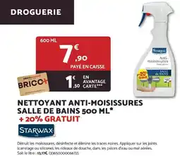 Bricomarché Nettoyant anti-moisissures salle de bains offre