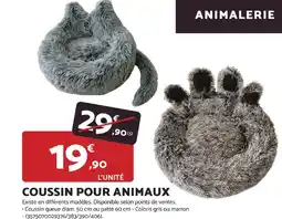 Bricomarché Coussin pour animaux offre