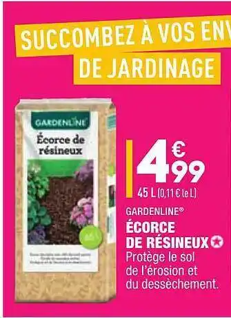 écorce De Résineux Gardenline