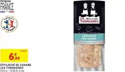 Intermarché Hyper Éffiloché de canard les thomasines offre