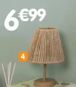 b&m Lampe papier tressée led offre