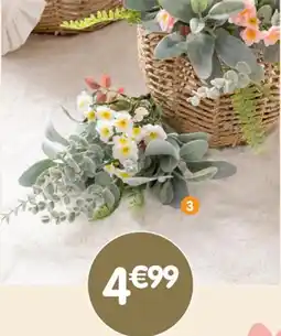 b&m Bouquet de fleurs artificielles offre