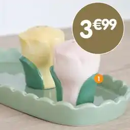 b&m Salière et poivrière forme fleur offre