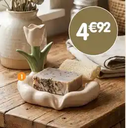 b&m Porte-savon fleur offre