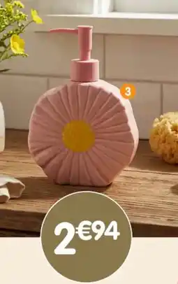 b&m Distributeur à savon marguerite offre