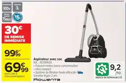 Carrefour ASPIRATEUR AVEC SAC offre