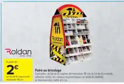 Carrefour Le lot de 6 crayons de menuisier 18 cm offre