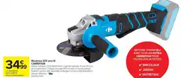 Carrefour Meuleuse 20V sans fil offre
