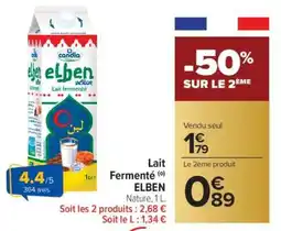 Carrefour Market Lait Fermenté ELBEN offre