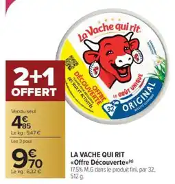 Carrefour Market La Vache qui rit Offre découverte offre