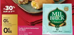 Carrefour Market Feuilles de Brick L'Authentique MIL BRICK offre