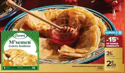 Carrefour Market M'semen Galette feuilletée offre