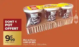 Carrefour Market Miel de Fleurs Lune de Miel offre
