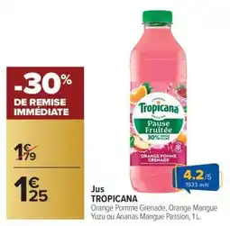 Carrefour Market JUS TROPICANA offre