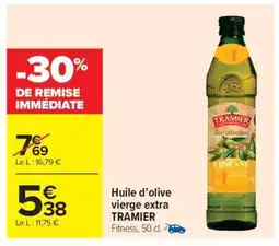 Carrefour Market Huile d'olive vierge extra TRAMIER offre