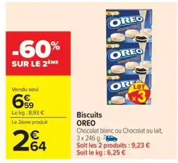 Carrefour Market Biscuits Oreo offre
