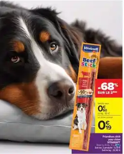 Carrefour Market VITAKRAFT Beef stick offre