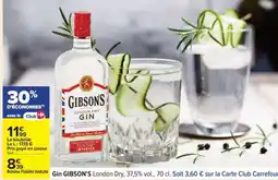 Carrefour Gin Gibson's offre