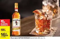 Carrefour Rhum épicé CAPTAIN MORGAN offre