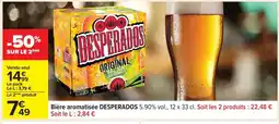 Carrefour Bière Aromatisée Desperados offre