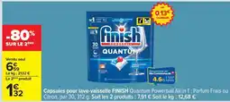 Carrefour FINISH Quantum Powerball All in 1 offre