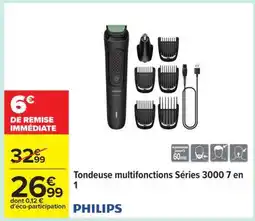 Carrefour Tondeuse multifonctions Séries 3000 7 en 1 offre