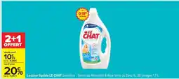 Carrefour Lessive liquide LE CHAT Sensitive offre