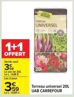 Carrefour Terreau universel 20L UAB CARREFOUR offre