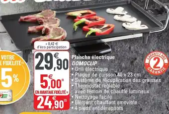 G20 Plancha électriqu domocup offre
