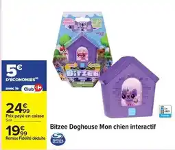 Carrefour Bitzee - doghouse mon chien interactif offre