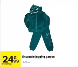 Carrefour Ensemble jogging garçon offre