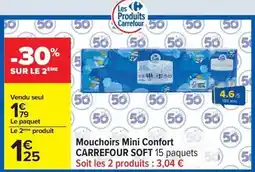 Carrefour Carrefour - mouchoirs mini confort soft offre