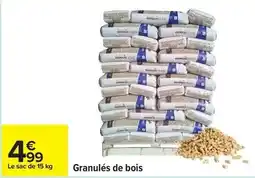 Carrefour Granules de bois offre