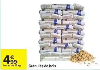 Granules de bois