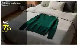 Carrefour Le pull offre