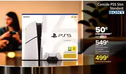 Carrefour Sony - console ps5 slim standard offre
